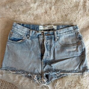 OFF WHITE Denim Shorts